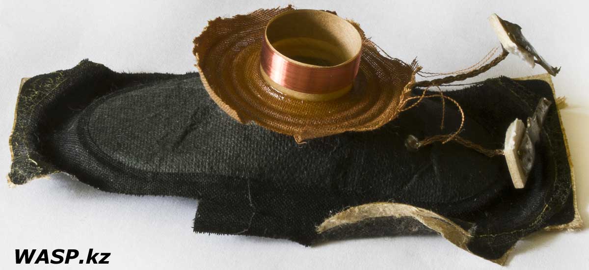 SEMCO 05F04BRA динамик 3 Вт и 8 Ом полная разборка SEMCO 05F04BRA динамик 3 Вт и 8 Ом полная разборка