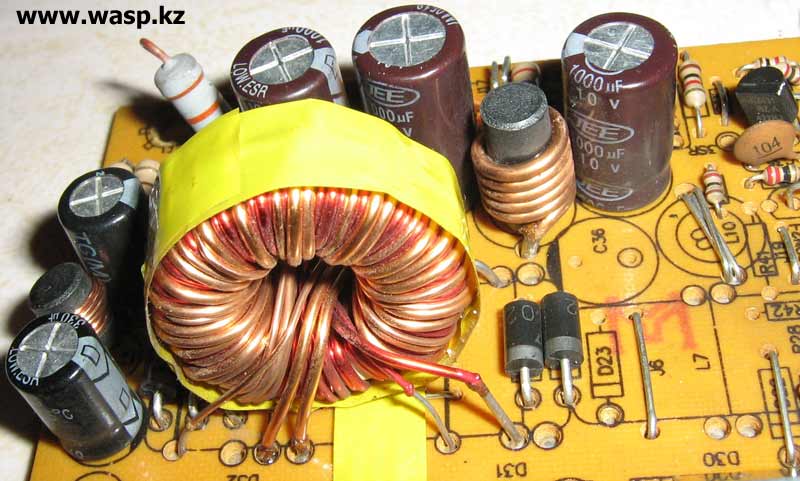 ATX-300W P4 дроссель групповой стабилизации ATX-300W P4 дроссель групповой стабилизации