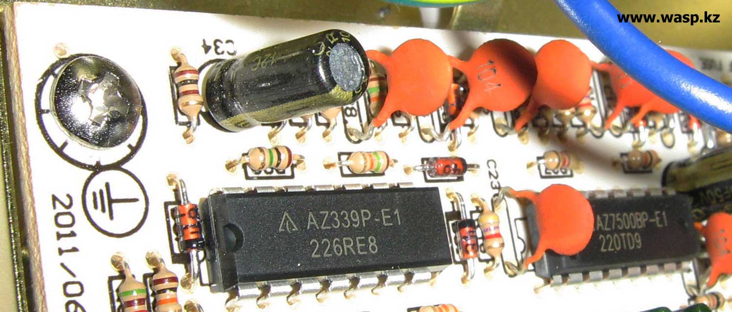 ШИМ AZ7500BP-E1 и сборка AZ339P-E1 в БП Crown CM-PS450 ШИМ AZ7500BP-E1 и сборка AZ339P-E1 в БП Crown CM-PS450