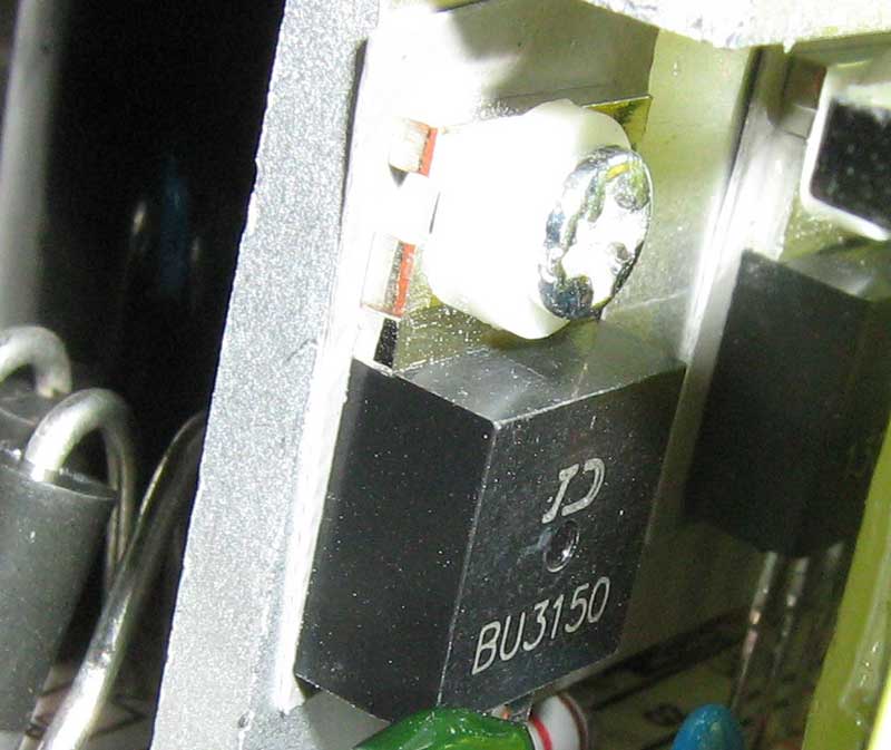 транзистор BU3150 в блоке питания Crown CM-PS450 ремонт транзистор BU3150 в блоке питания Crown CM-PS450 ремонт