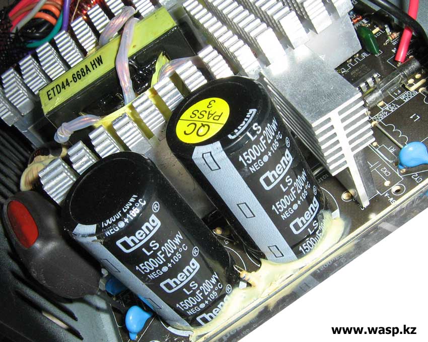 конденсаторы Cheng в БП Crown CM-PS850 Superior транс ETD44-668A HW конденсаторы Cheng в БП Crown CM-PS850 Superior транс ETD44-668A HW