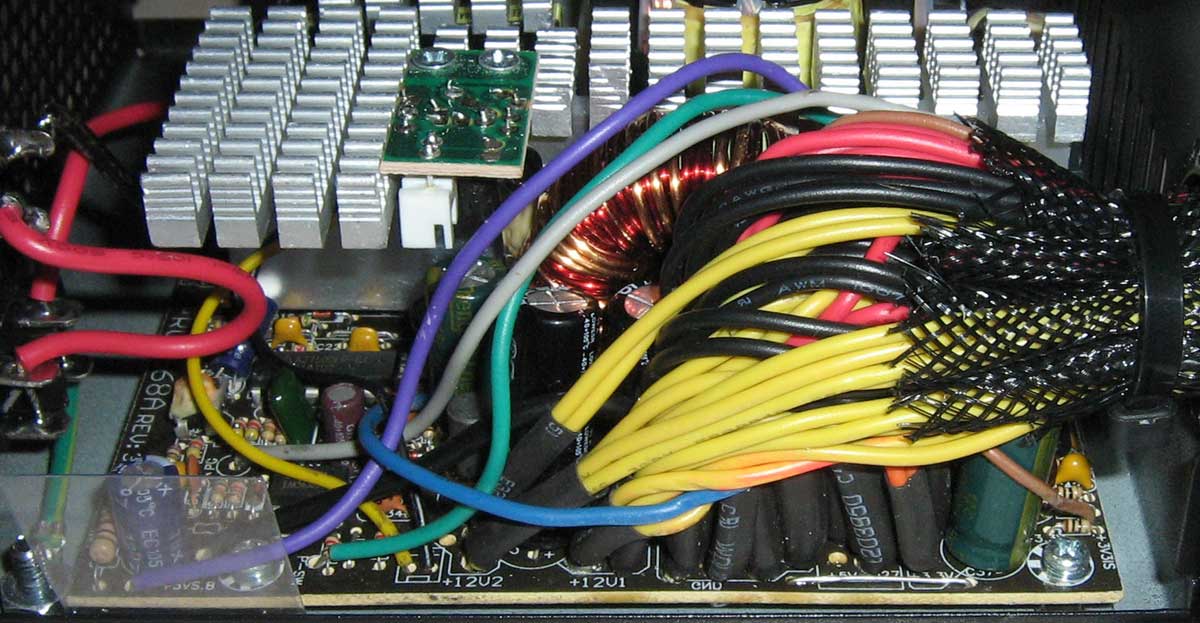 Crown CM-PS850 Superior выходные цепи блока питания Crown CM-PS850 Superior выходные цепи блока питания