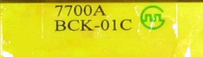 маркировка трансформатора 7700A BCK-01C маркировка трансформатора 7700A BCK-01C
