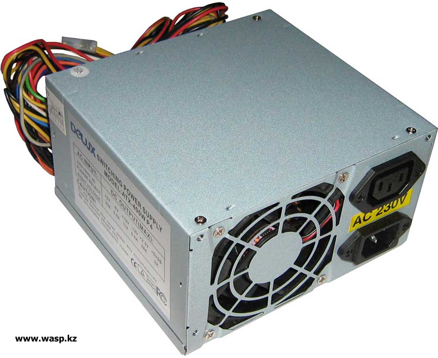 Блок питания Delux ATX-400W P4 Блок питания Delux ATX-400W P4