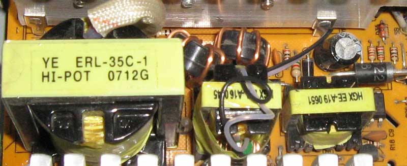 YE ERL-35C-1 трансформаторы в блоке питания ПК YE ERL-35C-1 трансформаторы в блоке питания ПК