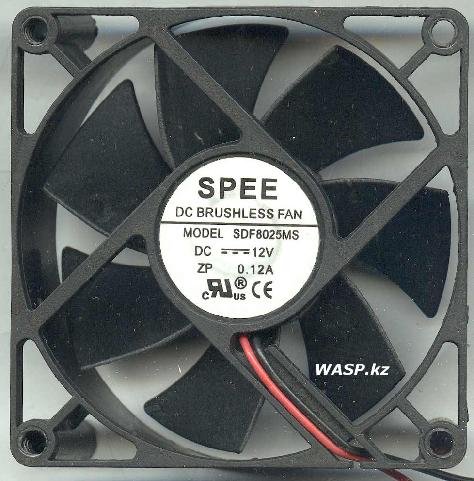 SPEE DC BRUSHLESS FAN, модель SDF8025MS вентилятор SPEE DC BRUSHLESS FAN, модель SDF8025MS вентилятор
