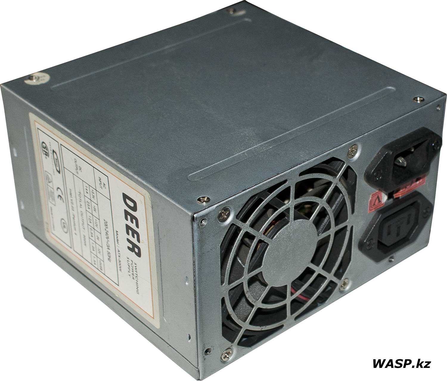 Полное описание блока питания DEER ATX-300W начала 2000-х годов Полное описание блока питания DEER ATX-300W начала 2000-х годов