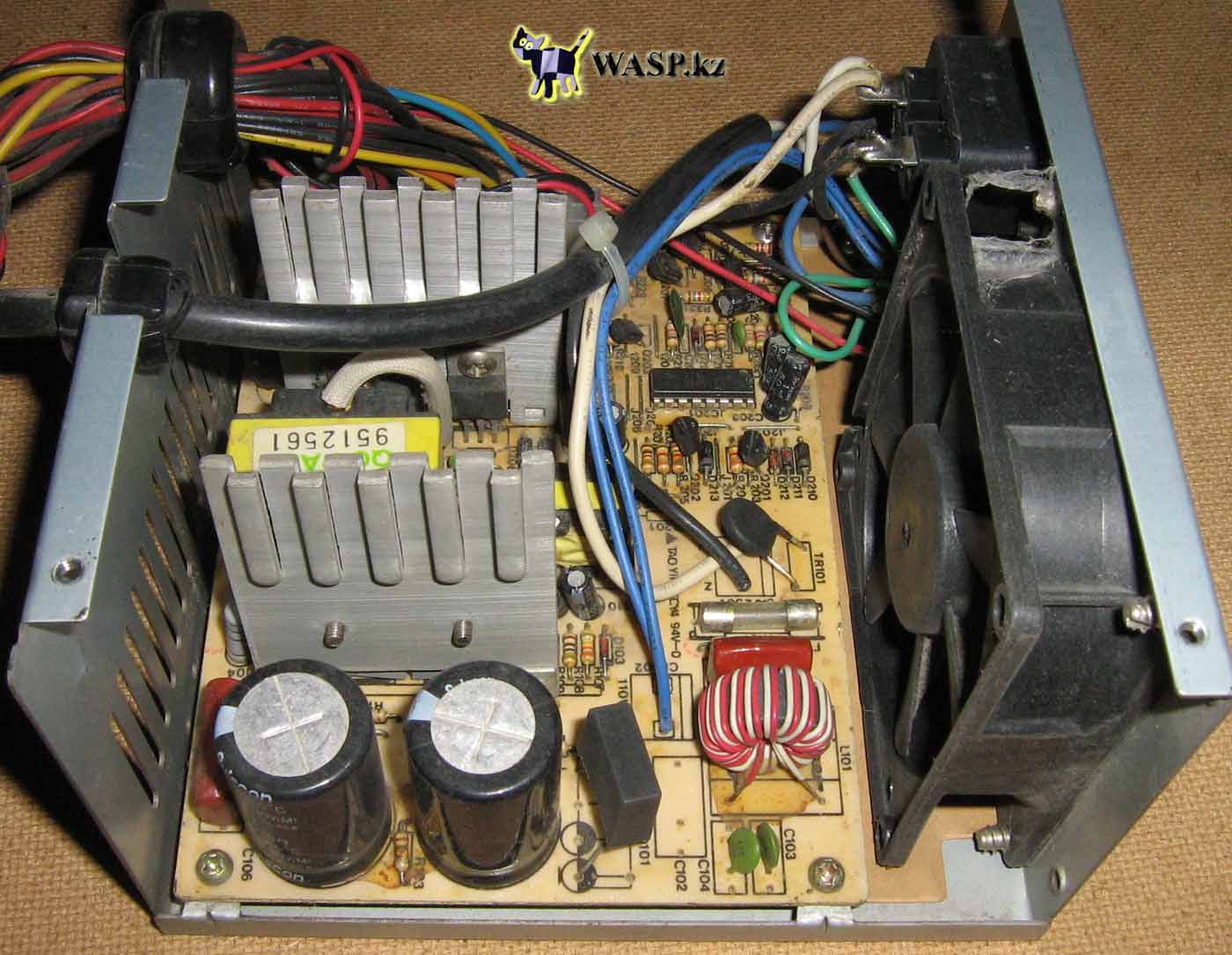 Казахстанский компьютерный портал - Статьи: SY-200W блок питания ...