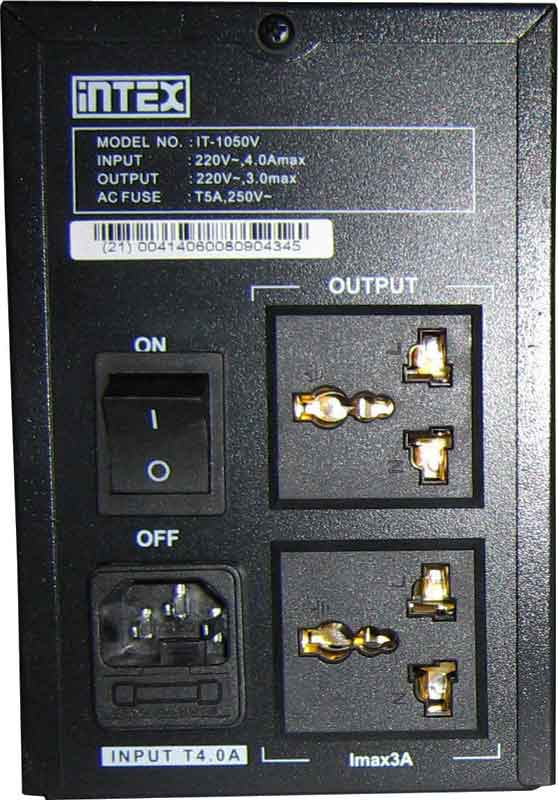 Источник бесперебойного питания UPS Intex 1050VA Источник бесперебойного питания UPS Intex 1050VA