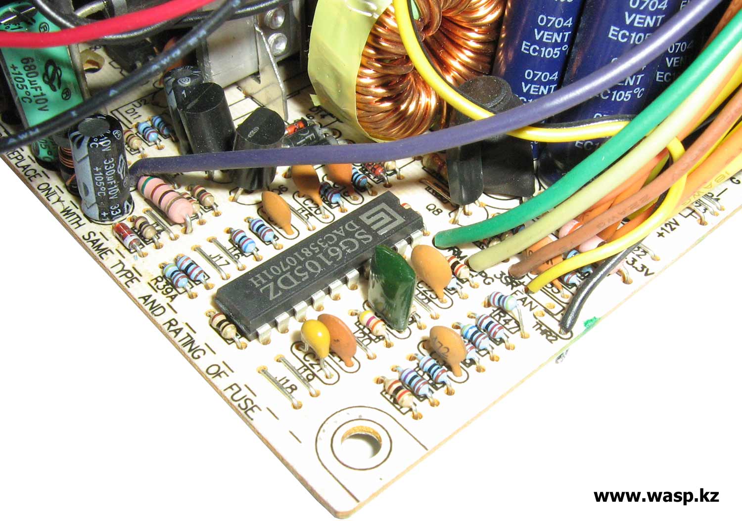 ШИМ-контроллер SG6105DZ в блоке питания KME ШИМ-контроллер SG6105DZ в блоке питания KME