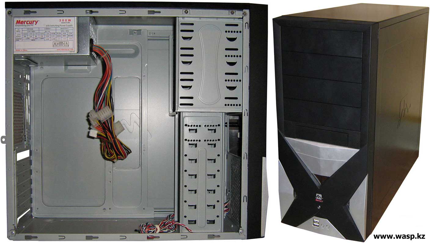 Mercury KM 83 ATX Midi Tower компьютерный корпус обзор Mercury KM 83 ATX Midi Tower компьютерный корпус обзор