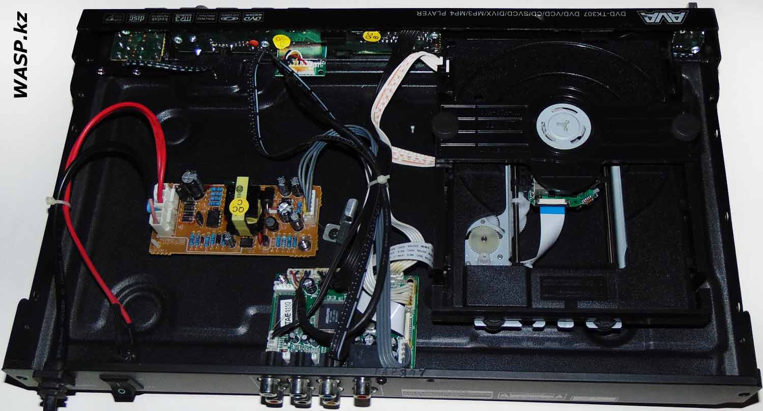 AVA DVD-TK307 разборка DVD плеера AVA DVD-TK307 разборка DVD плеера