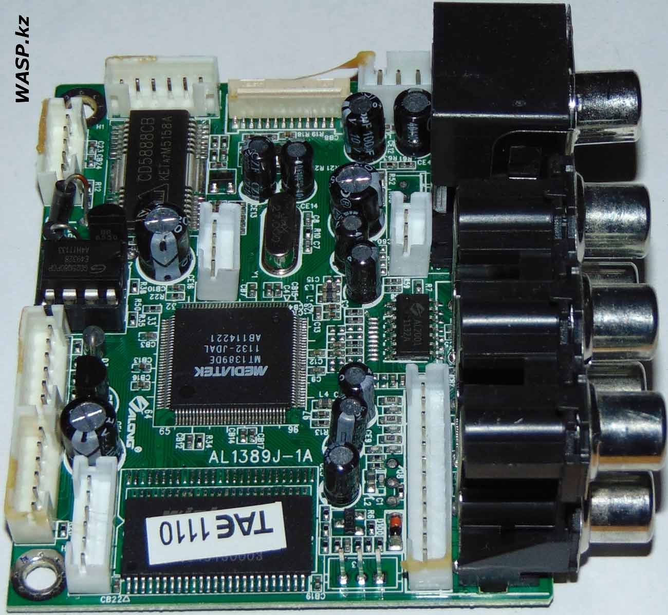 AVA DVD-TK307 основная системная плата AVA DVD-TK307 основная системная плата