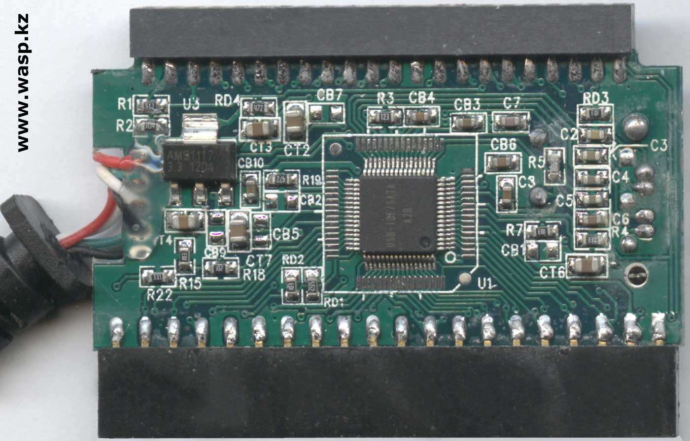 плата - схема адаптера на JM20337 переходник