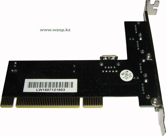 плата VT6212L полное описание PCI контроллера плата VT6212L полное описание PCI контроллера