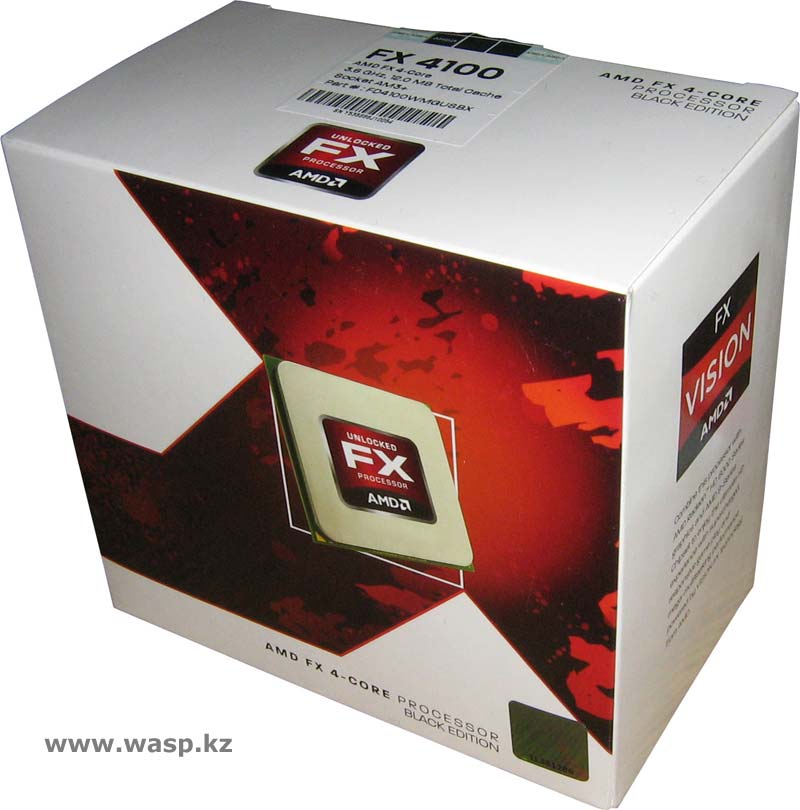 AMD FX-4100 Black Edition box AMD FX-4100 Black Edition box