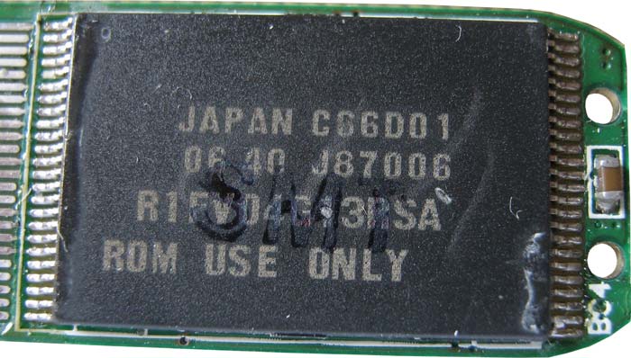 Japan C66D01, 06 40 J87006, R1FVD4G13RSA Rom Use Only Japan C66D01, 06 40 J87006, R1FVD4G13RSA Rom Use Only