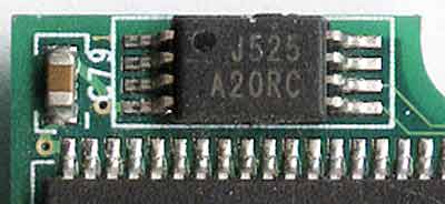 SPD микросхема имеет маркировку J525 A20RC SPD микросхема имеет маркировку J525 A20RC