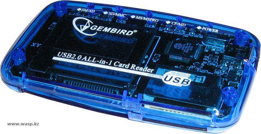 Gembird кардридер, обзор - все в одном, USB интерфейс