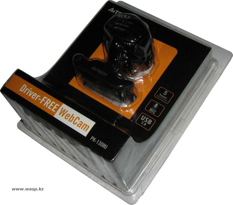 Веб-камера A4Tech PK-130MJ USB2.0 Веб-камера A4Tech PK-130MJ USB2.0