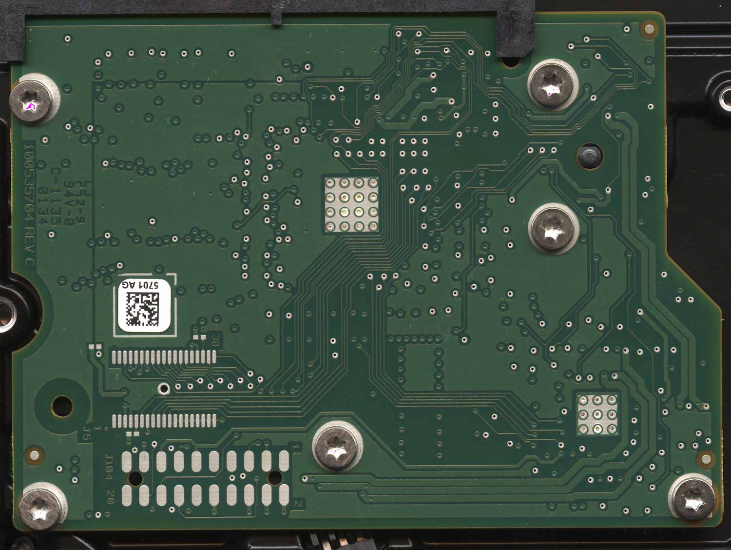 Seagate Barracuda ST500DM002 плата электроники 100535704 REV C Seagate Barracuda ST500DM002 плата электроники 100535704 REV C
