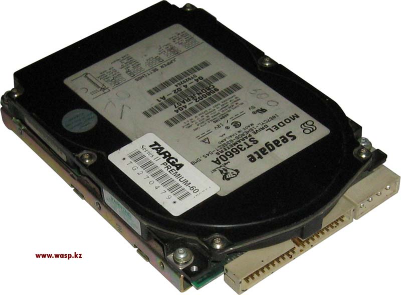 Жесткий диск Seagate ST3660A - внешний вид и разъемы Жесткий диск Seagate ST3660A - внешний вид и разъемы