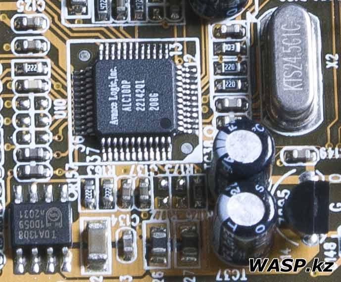 Avance Logic ALC100P аудиокодек в Acorp 694TA Avance Logic ALC100P аудиокодек в Acorp 694TA REV:1.0