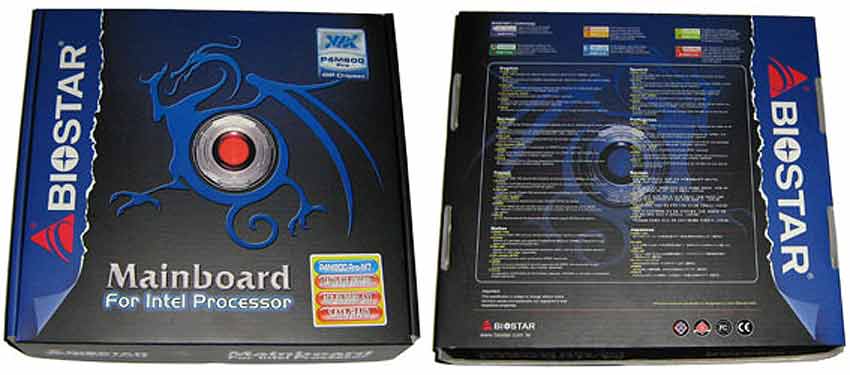 Biostar P4M800 Pro-M7 коробка материнской платы Biostar P4M800 Pro-M7 коробка материнской платы
