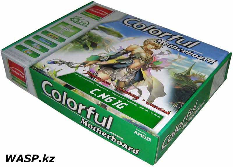 Colorful AMD C.N61G обзор матплаты Colorful AMD C.N61G обзор матплаты