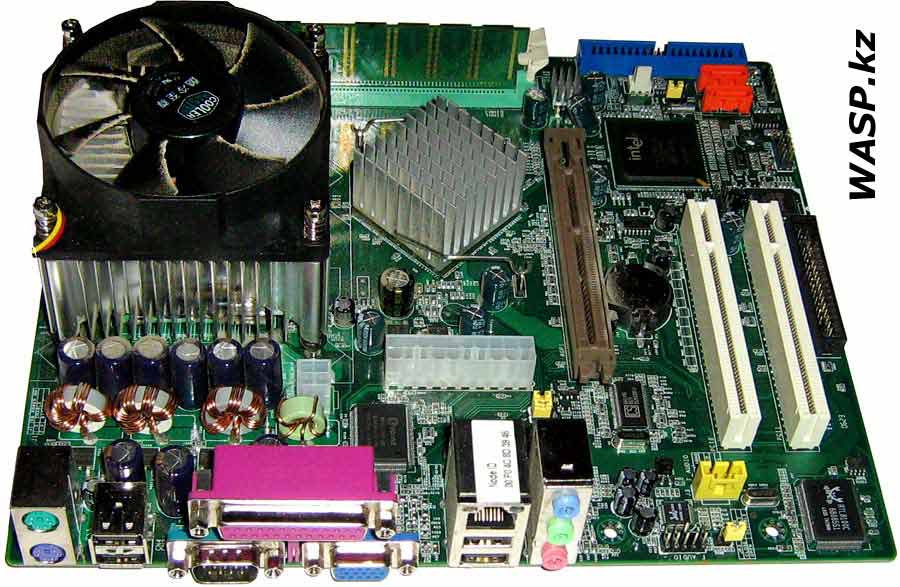 Colorful C.865G-775 Ver2.2 интерфейсы и разъемы Colorful C.865G-775 Ver2.2 интерфейсы и разъемы