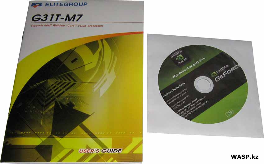 ECS Elitegroup G31T-M7 V1.0 мануал ECS Elitegroup G31T-M7 V1.0 мануал