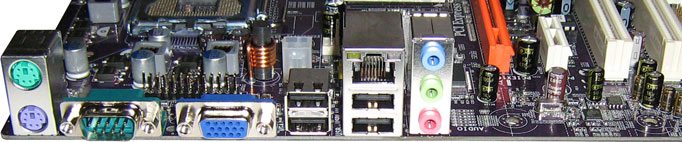 ECS Elitegroup G31T-M7 разъемы Материнская плата ECS Elitegroup G31T-M7 V1.0