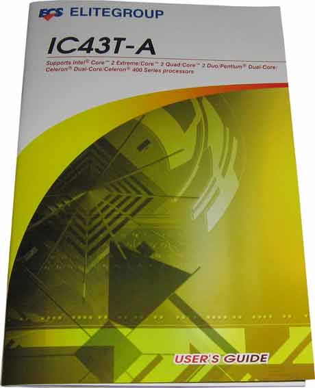 ECS Elitegroup IC43T-A руководство и паспорт ECS Elitegroup IC43T-A руководство и паспорт
