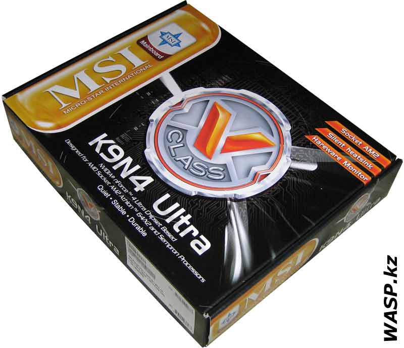 MSI K9N4 Ultra коробка для материнской платы MSI K9N4 Ultra коробка для материнской платы