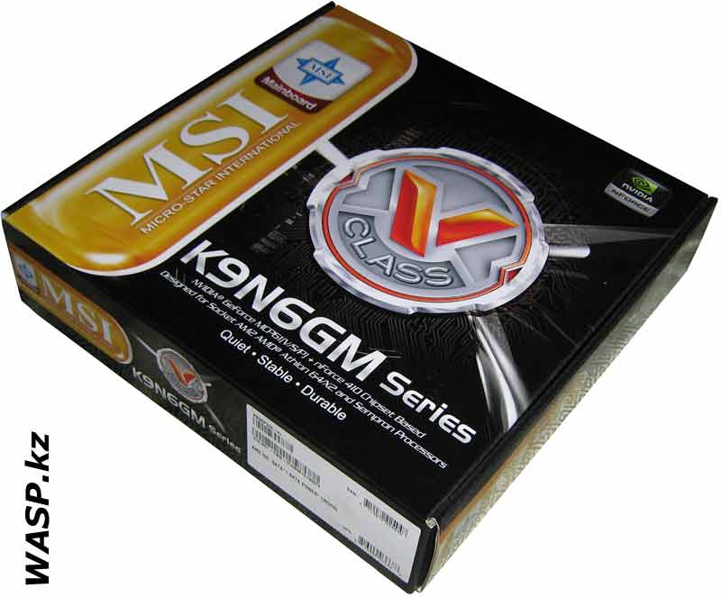 MSI K9N6PGM-FI полное описание материнской платы MSI K9N6PGM-FI полное описание материнской платы под AMD