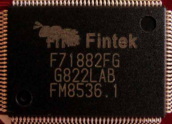 Fintek F71882FG микросхема MSI P45 Neo-F Fintek F71882FG микросхема MSI P45 Neo-F