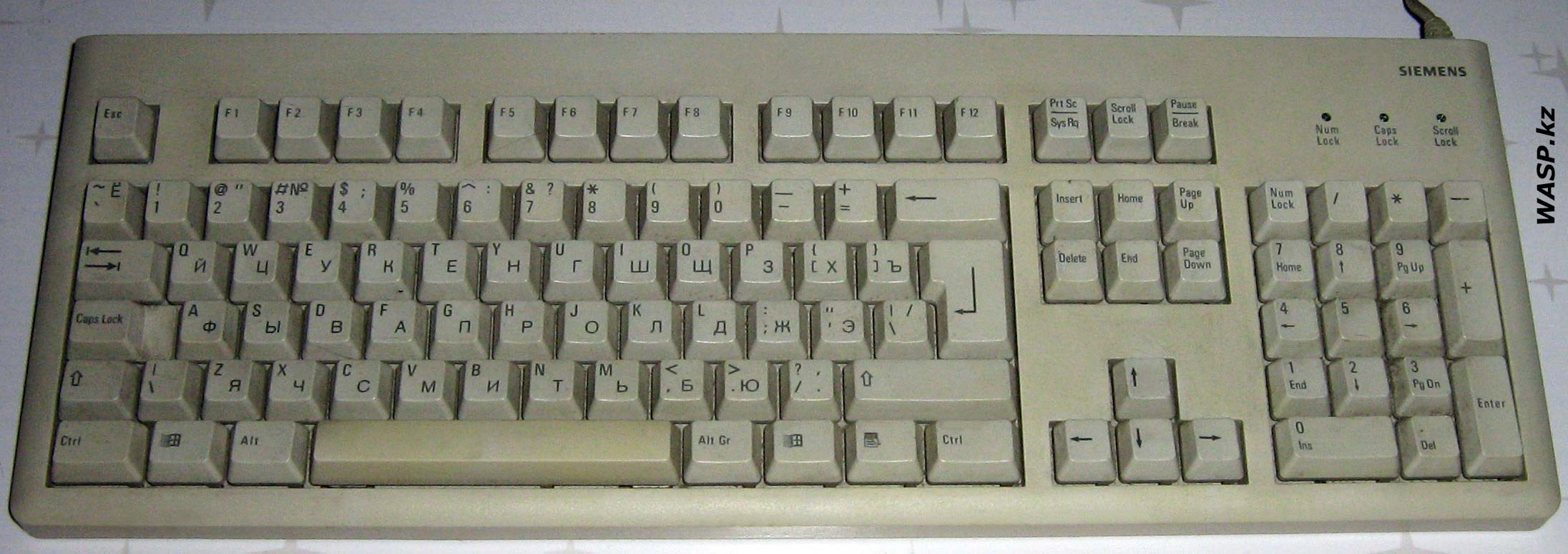 Siemens KBPC S26381-K293-V119 обзор клавиатуры Siemens KBPC S26381-K293-V119 обзор клавиатуры