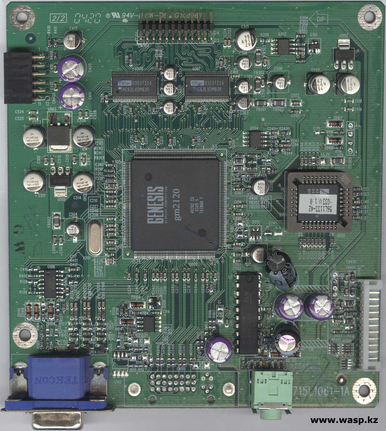 Fujitsu Siemens B17-1 схема системная плата 715L1061-1A Genesis gm2120 Fujitsu Siemens B17-1 схема системная плата 715L1061-1A Genesis gm2120