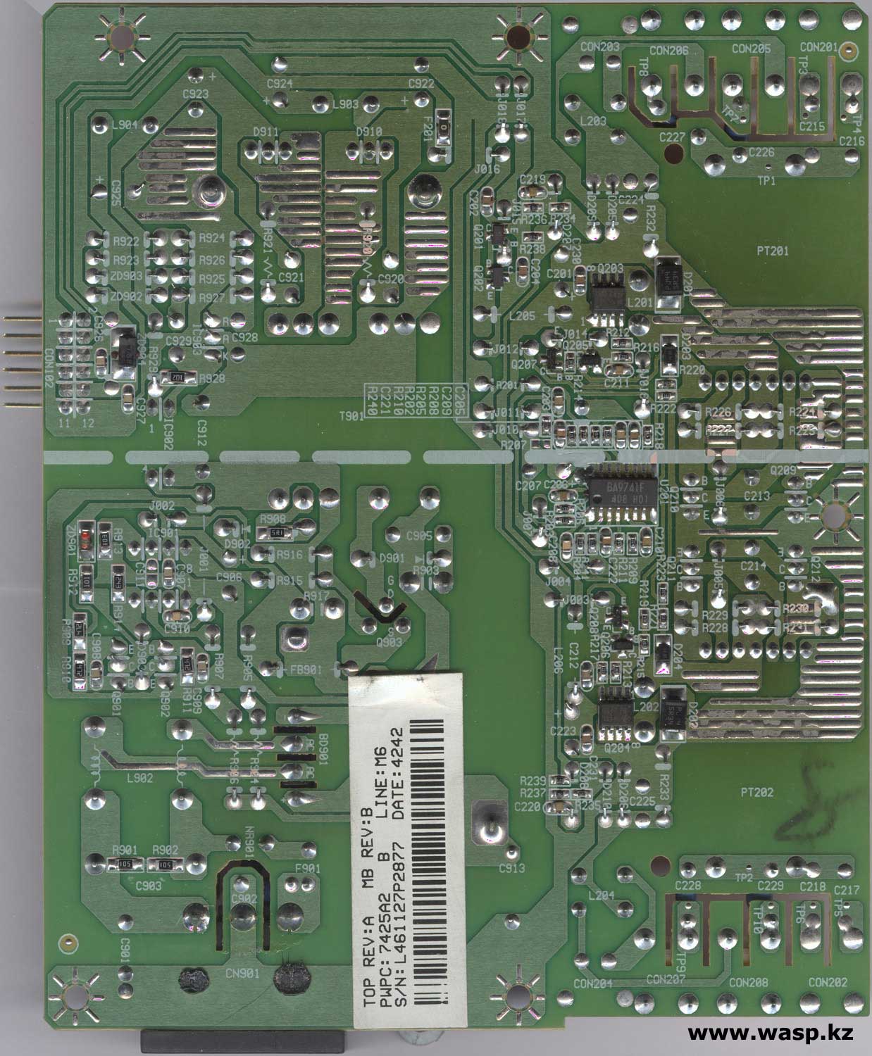 Fujitsu Siemens B17-1 блок питания и инвертор TOP REV:A MB REV:B PWPC:7452A2 Fujitsu Siemens B17-1 блок питания и инвертор TOP REV:A MB REV:B PWPC:7452A2