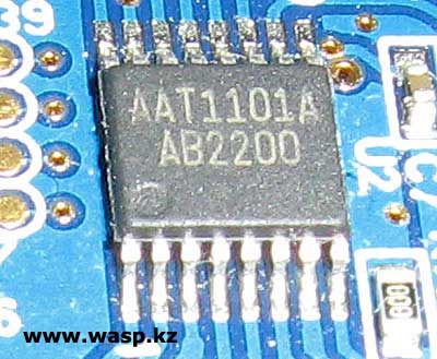 микросхема AAT1101A плата матрицы, монитор модель 1711 микросхема AAT1101A плата матрицы, монитор модель 1711