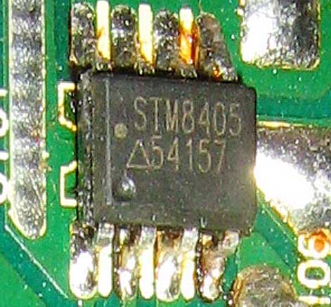 сборки STM8405 в инверторе монитора TFT сборки STM8405 в инверторе монитора TFT