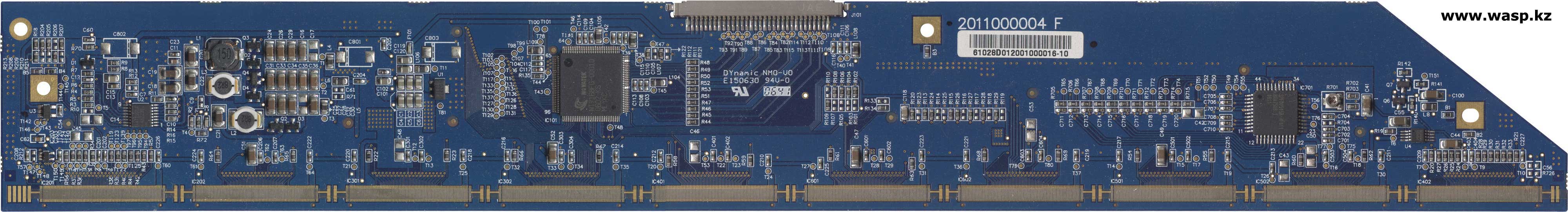 DYnamic NMO-U0 E150630 схема платы LCD матрицы в мониторе DYnamic NMO-U0 E150630 схема платы LCD матрицы в мониторе