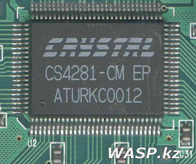 Crystal CS4281-CM EP аудио чип Crystal CS4281-CM EP аудио чип