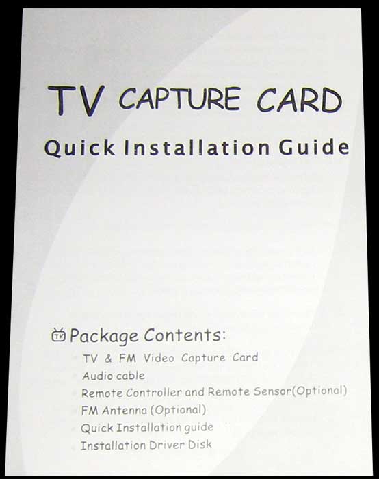 руководство пользователя Easy TV Capture руководство пользователя Easy TV Capture