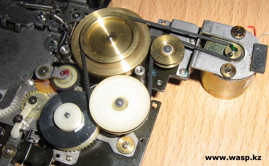 Sanyo TRC 2450 настройка механизма шестерни и пассики Sanyo TRC 2450 настройка механизма шестерни и пассики