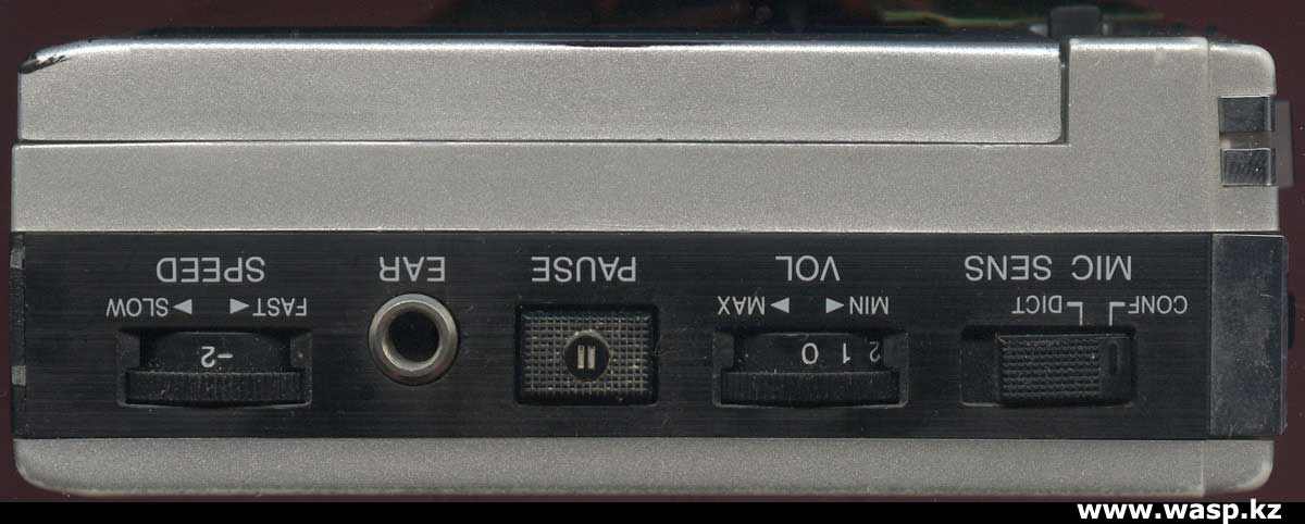скорость записи, громкость на диктофоне Sanyo TRC 2450 скорость записи, громкость на диктофоне Sanyo TRC 2450