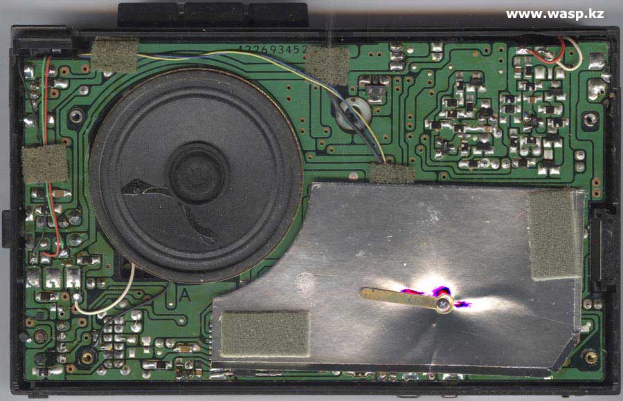 устройство диктофона Sanyo TRC 2450 разборка устройство диктофона Sanyo TRC 2450 разборка