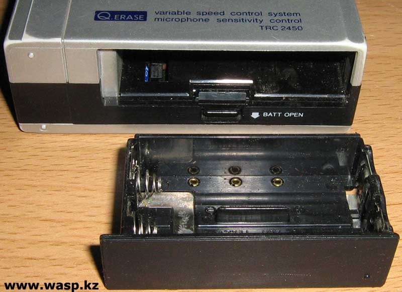 пенал под батареи или аккумуляторы на диктофон Sanyo TRC 2450 пенал под батареи или аккумуляторы на диктофон Sanyo TRC 2450