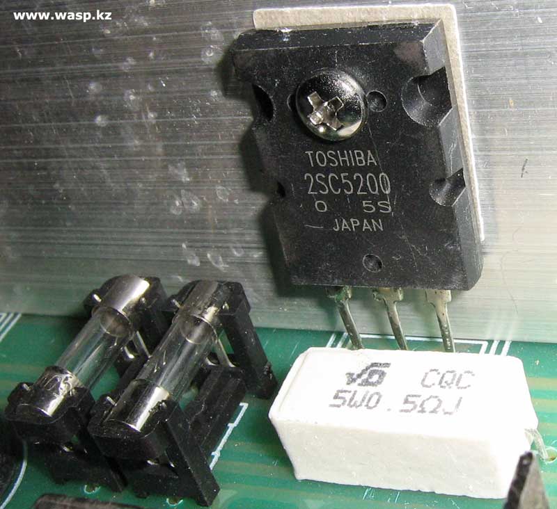 Toshiba 2SC5200 усилитель Ланзар Toshiba 2SC5200 усилитель Ланзар