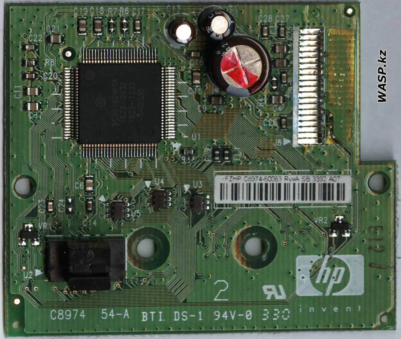 HP DeskJet 3650 схема платы C8974 54-A BTI. DS-1 HP DeskJet 3650 схема платы C8974 54-A BTI. DS-1